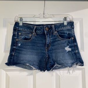 American Eagle, Dark Wash, Denim Shorts